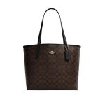 【4色】COACH City 經典老花LOGO 大容量托特包 手提單肩包