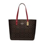 【5色】COACH Town 經典標誌大容量敞口托特包 手提單肩包