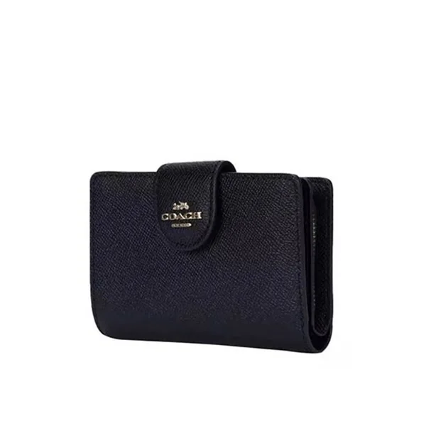 COACH 經典馬車LOGO防刮零錢中夾