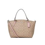 【4色】COACH 蔻馳 經典馬車LOGO皮革單肩包 斜挎包 大容量餃子包